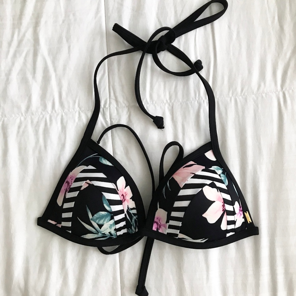 Victoria's Secret Pink Push-Up Floral Bikini Top